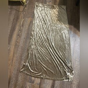 Cherish Gold Maxi Skirt